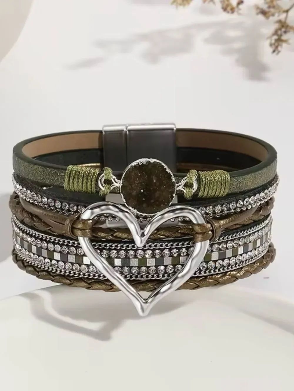 LEATHERāBOHOāBRACELET - Picture 2 of 2